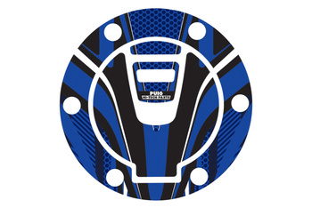 Osłona Wlewu Paliwa Puig Do Ktm 1290 Superduke R (Wzór Radikal) Niebieska