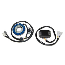 Uzwojenie alternatora (stator) ze światłami yamaha wrf 450 (03-11), wrf 250 (03-11) hi power (z impulsatorem)