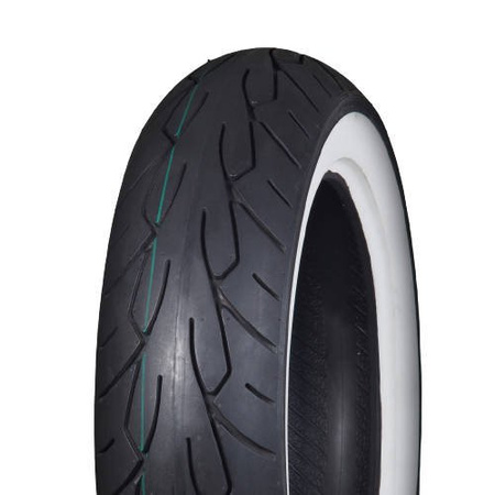 Opona motocyklowa z białym pasem 120/70-21 Tbl