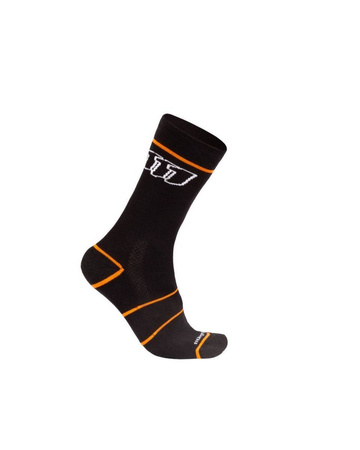 Skarpety endurance kolor czarny/pomarańczowy/biały rozmiar 39-42