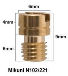 Dysza główna mikuni typ n102/221 średnica #142,5 ( 1 szt. )