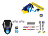 Komplet naklejek (oklein) husqvarna cr/wr 125/250 '00-'05 replica team husqvarna maddii 1999
