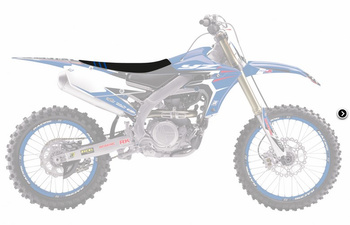 Siedzenie kompletne yamaha yzf 250 '19-'22, yzf 450 '18-'20, wrf 250 '20, wrf 450 '19-'20 standard