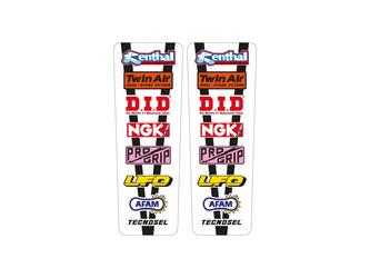 Komplet naklejek (oklein) na błotniki