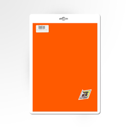 Komplet naklejek (oklein) (folia crystall 0,4 mm) 3 x arkusz 47x33cm, kolor pomarańczowy