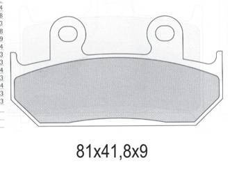 Klocki hamulcowe kh121 / kh203 półmetaliczne (oferta specjalna) wycofane z oferty