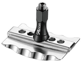 Trzymak opony 2,15 aluminiowy z nakrętką alu (wzmacniany)