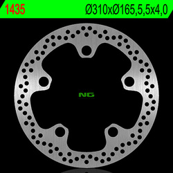 Tarcza hamulcowa przód honda vfr 1200 crosstourer abs/dct '12-'16, gold wi1800 f6c '15 (310x165,5x4,0) (5x20,5mm)