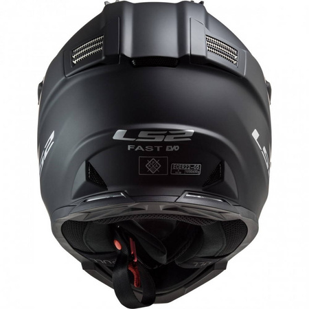 Kask enduro LS2 MX437 Fast Evo Matt Black
