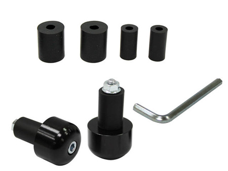 Ciężarki kierownicy kolor czarny 13/16/19 mm