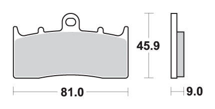 Hamulcowe kh613 street excel sinter kolor złoty pasuje do: bmw k1200/1300/1600, r850/1100/1150/1200 przód