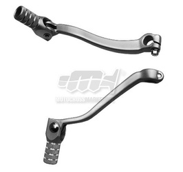 Dźwignia zmiany biegów suzuki rmz 450 '05-'07 (aluminiowa) kolor srebrny, końcówka aluminiowa