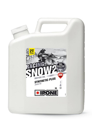 Ipone snow racing 2t olej do skuterów śnieżnych 4l (zapach truskawkowy) (-45st.c) (akc) (6)