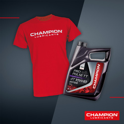 OLEJ SILNIKOWY PROPULSE TT 4T 10W40 ESTER 4L MA2 SYNTETYCZNY (AKC) + KOSZULKA M