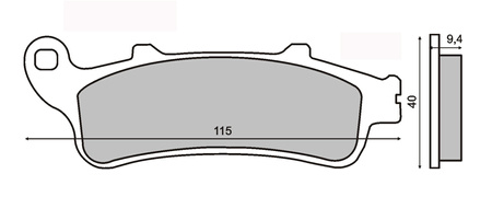 Klocki Hamulcowe Sintered Rms.