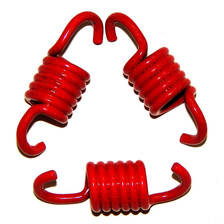 Sprężynki sprzęgła power force 3 szt. 2000 rpm racing czerwone gy6125w103542 gy6125w103542