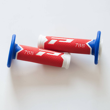 Manetki pg788 off road (22+25mm, dł.115mm) kolor biały/czerwony/niebieski (trójskładnikowe) (788-226) (pg788/21)