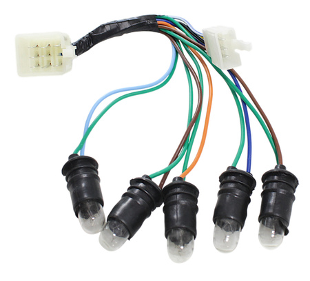 Wiązka Przewodów Power Force Instalacja Skuter Gy6 50cc 4t Koła 10 Cali Wersja 2