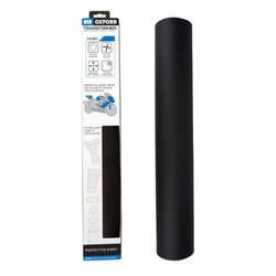 Naklejki zabezpieczające plastiki w motocyklu wymiary 375mm x 300mm kolor czarny