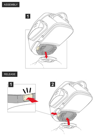 Torba na zbiornik Shad Terra TR15C Click System