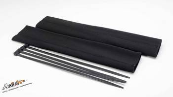 Osłony neoprenowe na lagi (skarpety na lagi) kolor czarny