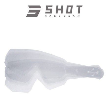 Zrywki do gogli Shot Core tear off thick 