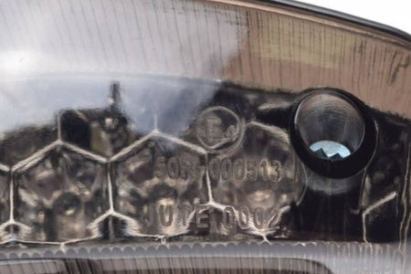 Lampa Tylna LED Do ATV Quad Dymiony Klosz Stop E4