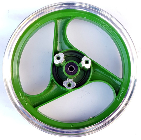 OBRĘCZ KOŁA SKUTER PRZÓD 12x2.50 NA OPONĘ 12-120