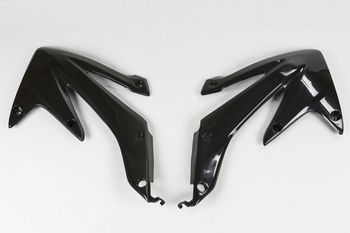 Osłony chłodnicy honda crf 450x '08-16, kolor czarny