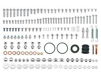 KOMPLET ŚRUB, NAKRETEK, PODKŁADEK I TULEJEK DO MONTAŻU PLASTIKÓW YAMAHA YZ 250 '02-'24