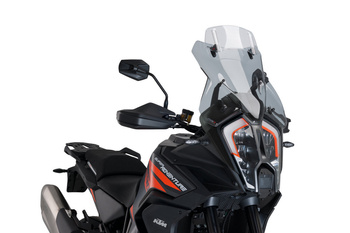 Szyba Touring Z Deflektorem Puig Do Ktm 1290 Super Adventure R/S 21 Lekko Przyciemniona