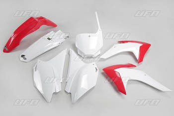 Komplet plastików honda crf 230 '15-'18 kolor oem (czerwony/biały) (ho118e999)