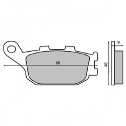 Klocki Hamulcowe Forza 250