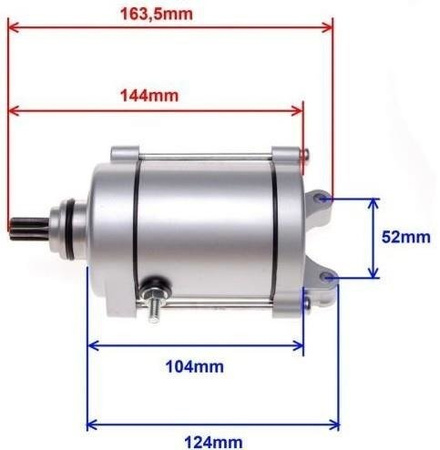 Rozrusznik elektryczny ATV 150 200 250 9 Zębów