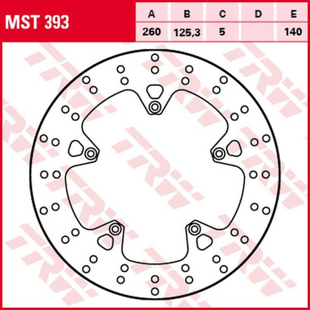 Tarcza hamulcowa przód aprilia sr 125/300 '11-, gilera nexus 250 '06-'08, nexus 125 '07-'15, nexus 300 '08-'14, nexus 500 '04-'15, piaggio x