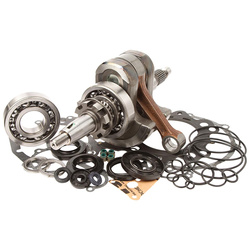 zestaw naprawczy dołu silnika yamaha grizzly 700 07-13, rhino 700 08-13 wał korbowy stroker +5mm = 727ccm, łożyska, uszczelniacze, uszczelki