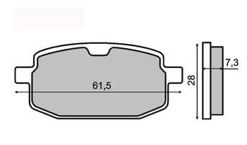 Klocki Hamulcowe Rms.