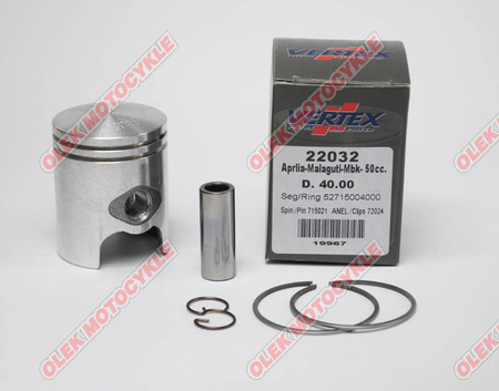 Vertex tłok minarelli 50 skutery aprilia,beta,mbk 41,25 mm