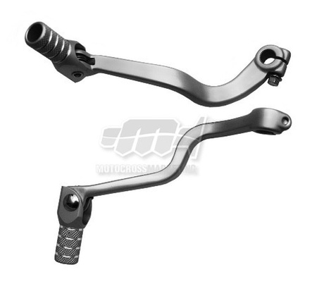 Dźwignia zmiany biegów husqvarna cr/wr125 '03-'13,tc/te250/310/450/510 '04-'13 (aluminiowa) kolor srebrny, końcówka stalowa