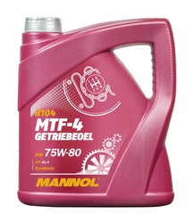 Mannol mtf-4 getriebeoel 75w80 api gl4 - olej przekładniowy syntetyczny 4l (75w-80)