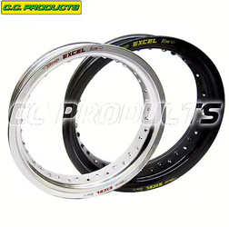 FELGA / OBRĘKOŁA TYLNEGO EXCEL 18'' X 4,25 APRILIA TUAREG 660 '22-'25 KOLOR SREBRNY