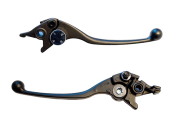 Dźwignia hamulca kawasaki gpz/gtr/kle/zrx/zx/zzr (mc-08297bk,74992,70022) kolor czarny