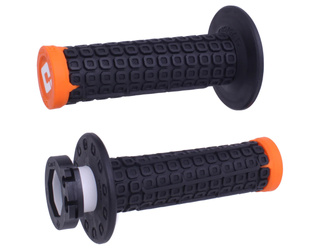 ODI MANETKI OFF ROAD NOMAD MX V2 LOCK-ON GRIP KOLOR CZARNY POMARAŃCZOWY