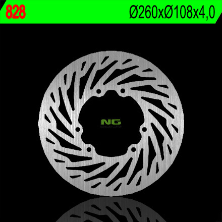 Tarcza hamulcowa przód rieju 50/125/250 yamaha xt 125x 05-09, dt 50 sm 05-07, dt 50x 03-06 (260x108x4)