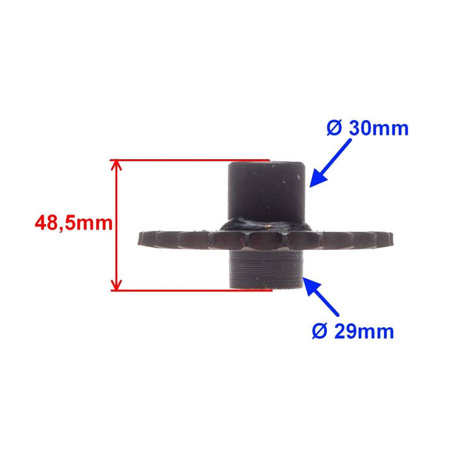 Zębatka przód zdawcza 23Z 428H do Shineray ATV150