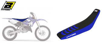 Pokrowiec/poszycie na siedzenie yamaha yz 125/250 '02-'21, double grip 3, kolor niebieski+czarny