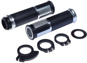 Manetki gripy uniwersalne motocykl srebrnym 22mm