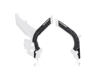 ACERBIS OSŁONY RAMY KTM EXC / EXC-F / XC-W / XCF-W '20-'23 KOLOR BIAŁY / CZARNY