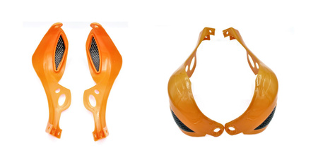 Handbary - Pomarańczowe Osłony Rąk, Dłoni Enduro Cross Quad-Atv Gy6107812-J