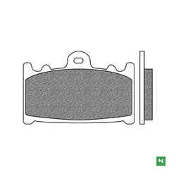 KLOCKI HAMULCOWE PRZÓD KH158 (TOURISINTER)